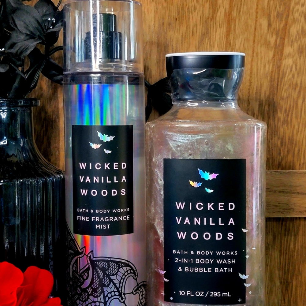 B&BW Wicked Vanilla Woods Bodycare Set